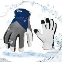 NouvelHorizonstore-1 paire de gants de travail d'hiver en cuir 0 ¿, gants de travail imperméables pour temps froid, stockage froid ou congélateur,