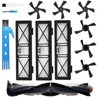 NouvelHorizonstore-Pièces de Rechange pour série Neato Botvac D D75 D80 D85 et série connectée D3 D4 D5 D6 D7, y Compris la Brosse Principale, la
