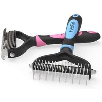 Jgd-Chien Brosse ¿ Peau De Étrille Deshedding Universel Étrille Toilettage Efficace 2 Gratis Résumés 100% Garantie De Remboursement