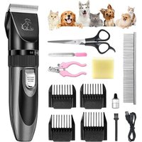 Jgd-Tondeuse Silencieuse Pour Chien Tondeuse À Poils D'animaux Tondeuse Électrique Pour Chien Et Chat Tondeuse À Cheveux Sans Fil Tondeuse Sans Fil