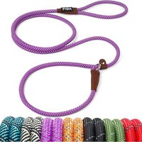Jgd-Laisse Pour Chien 1,8 M ¿ Taille Unique ¿ Facile À Enfiler, Pas De Collier Ou De Harnais Nécessaires Corde D'escalade Durable Et Résistante Aux