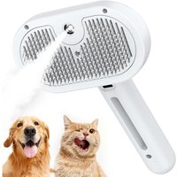 Jgd-Brosse À Vapeur Pour Chat Et Chien, Facile À Nettoyer, Élimine Les Poils Volants Statiques Pour Chats Et Chiens