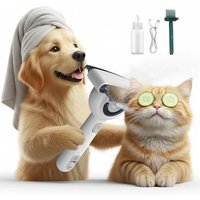 Jgd-Brosse De Toilettage Pour Animaux Avec Spray Double Face Et Stérilisation Uv