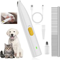 Jgd-Tondeuse Patte Chien Entre Coussinets, Tondeuse Pour Chien Rechargeable Par Usb, Tondeuse Chien Faible Bruit, Tondeuse À Pattes Électrique Pour