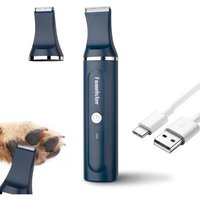 Jgd-Tondeuse Pour Chien Pour Toilettage, Tondeuse Étanche Sans Fil Avec Charge De Type C, Faible Bruit Pour Couper Les Zones Spécifiques Des Chats Et