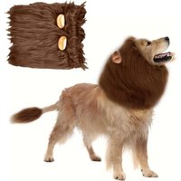 Jgd-Criniere De Lion Pour Chien, Deguisement Chien Avec Des Oreilles, Déguisement Chiens Réaliste, Déguisement Pour Chiens Réglable, Pour Carnavals