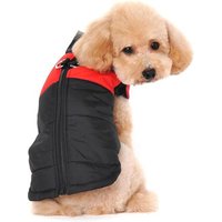 Jgd-Petit Manteau Imperméable Pour Chien Veste D'hiver Rembourré Matelassé Doudoune Pour Chien Pet Chiot Vêtements Assortis Tailles Et Couleurs
