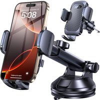 JGD-2025 Support Téléphone Voiture¿Ventouse Ultra Puissante¿ 360° Rotation Porte Telephone Voiture Tableau de Bord,Support Portable Voiture pour