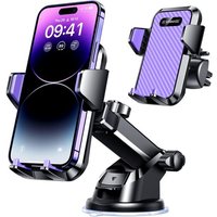 JGD-Support Téléphone Voiture Universel pour Tableau de Bord Compatible avec iPhone 14 13 12 Pro Max, Samsung, Xiaomi