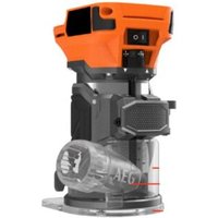 Affleureuse AEG 18V Brushless - Sans batterie ni chargeur - BOF18BL3-0