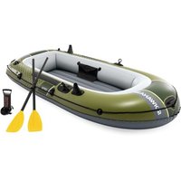 Kit bateau gonflable 2 places Seahawk 2 avec rames et gonfleur - Intex