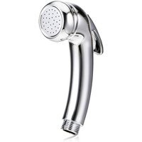 JGD-Pommeau de douche haute pression avec filetage 1,27 cm chromé avec contrôle marche/arrêt et débit d'eau constant pour baignoires, bateaux,