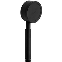 JGD-Pomme de douche carrée noire unique simple haute pression pluie universelle à main économie d'eau pour salle de bain (petite taille en acier