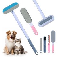 Jgd-Lot De 2 Épilateurs Multifonctions Longs Et Courts : Épilateur De Poils De Chat & Brosse À Peluches Pour Poils D'animaux 4 En 1 Avec Petite