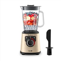 Blender électrique 1,5 L 1200 W Noir/Or avec nettoyage auto - Neuf