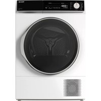 "Sharp - Sèche-linge pompe àchaleur 12kg 59.6cm blanc KD-NHB2S7GWE-FR"
