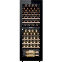 Candy CNWQ4G56G2 Refroidisseur de vin compresseur Pose libre Noir 56 bouteilles