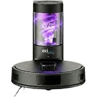 "Robot aspirateur laveur LIDAR connecté avec base de vidage EZIclean AirFlow MAX"