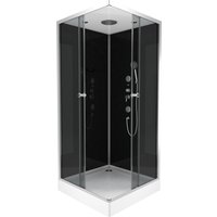 Cabine de douche carrée 90x90x215cm - RAVEN SQUARE