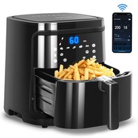 Aigostar Ava Smart - Friteuse à air connectée Wifi, grande capacité de 7L. 0% BPA, 1900W. 7 programmes + maintien au chaud.