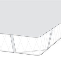 Setex 14u2 090200 001 002 (Se0) Generation Protège-Matelas En Molleton Spécial Incontinence Construction En Sandwich Et Élastiques De Fixation