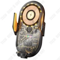 Td® Support De Téléphone Sans Fil Pour Voiture Chargement Rapide Support De Navigation Pour Voiture Ventouse Magnétique