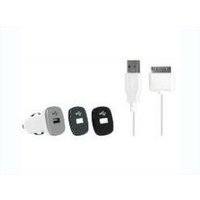 Mini Chargeur Allume-Cigare Blanc Pour Iphone, Ipod, Ipad
