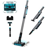 Cecotec Aspirateur Vertical sans Fil Ultraléger Scoba 2100 Twice. 210 W et 20 kPa, Digital Brushless, Autonomie 45 Min, Tête Motorisée