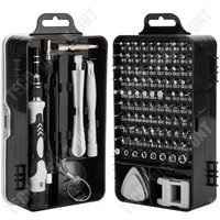 TD® Montre, ordinateur téléphone portable 115 en 1 démontage et réparation d'outils matériels jeu de tournevis