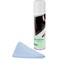 Nettoyant pr écran, mousse + chiff. nett., 200 ml, TV, bureau + cuisine