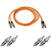 Belkin Fiber Optic Cable - Fiber Optic - Male Left Gender - Male Right Gender -(1/Ea)