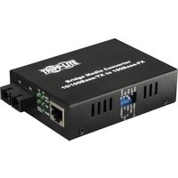 Eaton Tripp Lite Series Gigabit Multimode Fiber To Ethernet Media Converter, 10/(1/Ea)