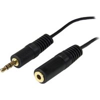 Speaker Extension Audio Cable - 3.5 Mm Mini-Jack Left Connector - Male Left Gend(1/Ea)