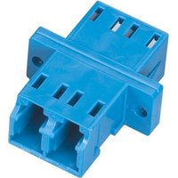 Fiber Optic Coupling - Singlemode, Duplex, Ceramic Sleeve, Plastic Flange, Recta(1/Ea)