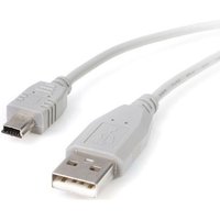 This High Quality Usb A To Mini B Cable Provides One (4-Pin) Usb Type A Male Con(1/Ea)
