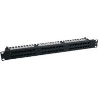 Tripp Lite Series 48-Port 1U Rack-Mount Cat6/Cat5 High Density 110 Patch Panel, 568B, RJ45