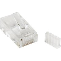 Solid Wire Cat 6 Modular Plug - 50 Pack - This Cat 6 Rj45 Modular Plug Can Be Us(1/Ea)