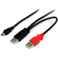 Connect And Power Your External Mini-Usb Equipped Hard Drive Through Two Standar(1/Ea)