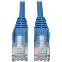 Tripp Lite Series Cat5e 350 MHz Snagless Molded UTP Ethernet Cable RJ45 M/M, PoE - Blue, 15