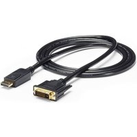 6ft 1.8m DisplayPort to DVI Cable - DisplayPort to DVI Adapter Cable - DP to DVI-D Video
