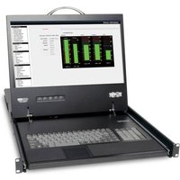 Eaton Tripp Lite Series Netcommander 8-Port Cat5 1u Rack-Mount Console Kvm Switc(1/Ea)