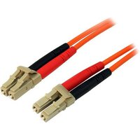 1m Fiber Optic Cable - Multimode Duplex 50/125 - Lszh Fiber Jumper Cord - Lc/Lc(1/Ea)