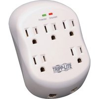 Tripp Lite Series Protect It 5-Outlet Surge Protector, Direct Plug-In, 1080 Joules, 1-Line RJ11