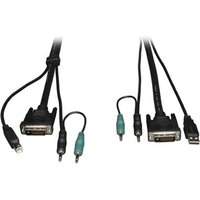 Eaton Tripp Lite Series Dvi / Usb / Audio Kvm Cable Kit, 6 Ft. (1.83 M) - Lifeti(1/Ea)