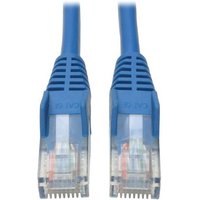 Tripp Lite Series Cat5e 350 MHz Snagless Molded UTP Ethernet Cable RJ45 M/M, PoE - Blue, 40