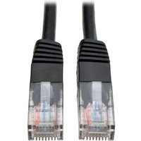 Tripp Lite Series Cat5e 350 MHz Molded UTP Ethernet Cable RJ45 M/M, PoE - Black, 20 ft.