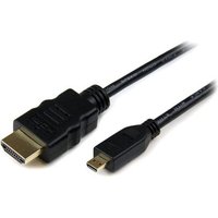 3m High Speed Micro Hdmi To Hdmi Cable With Ethernet; 4k Video (3840x2160p 30hz)(1/Ea)