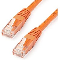 100ft Orange Cat6 Ethernet Cable Delivers Multi Gigabit 1/2.5/5gbps & 10gbps Up(1/Ea)