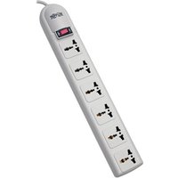 Eaton Tripp Lite Series Protect It 230v 6-Universal Outlet Surge Protector, 1.8m(1/Ea)
