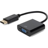 Addon 20.00cm (8.00in) Displayport Male To Vga Female Black Adapter Cable(1/Ea)